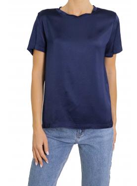 Maglia in raso girocollo